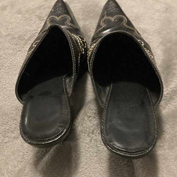 Mule slip on cow girl boots - Picture 4 of 4